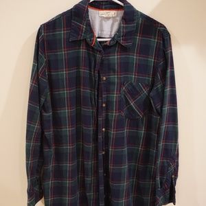 Botton Down plaid shirt